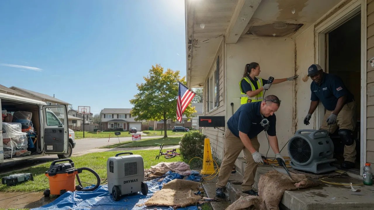 Water Damage Restoration in Manvel, ND near me